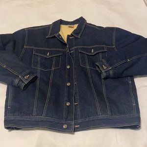 And Eastbay Vintage denim Sherpa Jacket